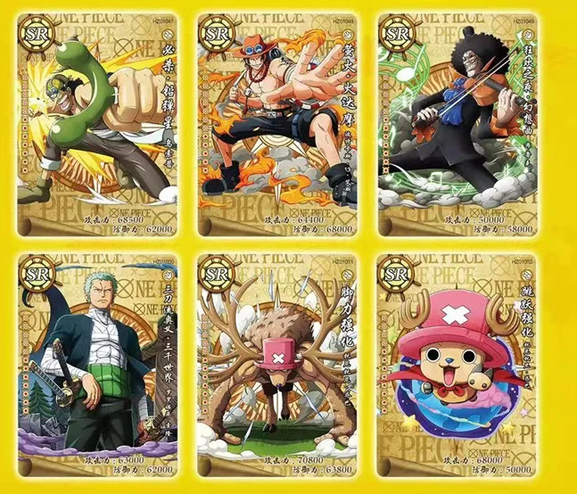 2022 Japan Anime One Piece Rare Cards Box rufy Zoro Chopper Bounty Collections CCG Card giochi da collezione giocattoli per bambini hobby