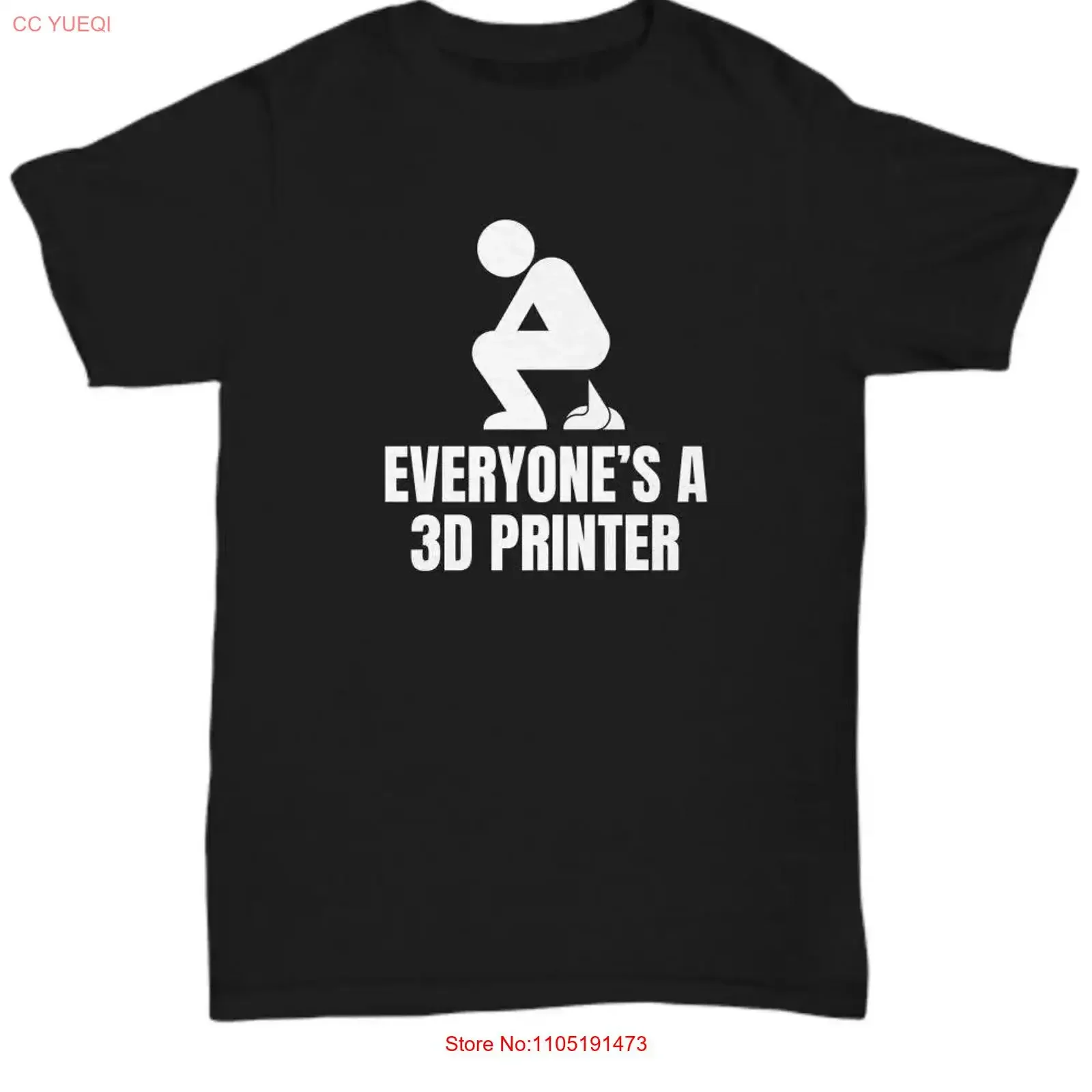 Funny 3d Printing T Shirt Enthusiast Printer Owner Present Everyone's a vintage Washed Top For Everyday Wear streetwear Soft