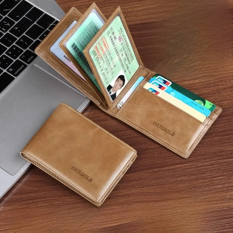 

Элитный кожаный чехол для водительских прав, ультратонкий, с несколькими отделениями для карт, мужской стильный органайзер для автомобильных документов