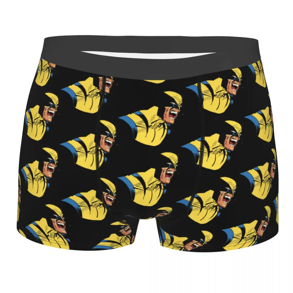 

Custom Wolverine Movie Boxer Shorts For Men 3D Printed Underwear Panties Briefs Stretch Underpants