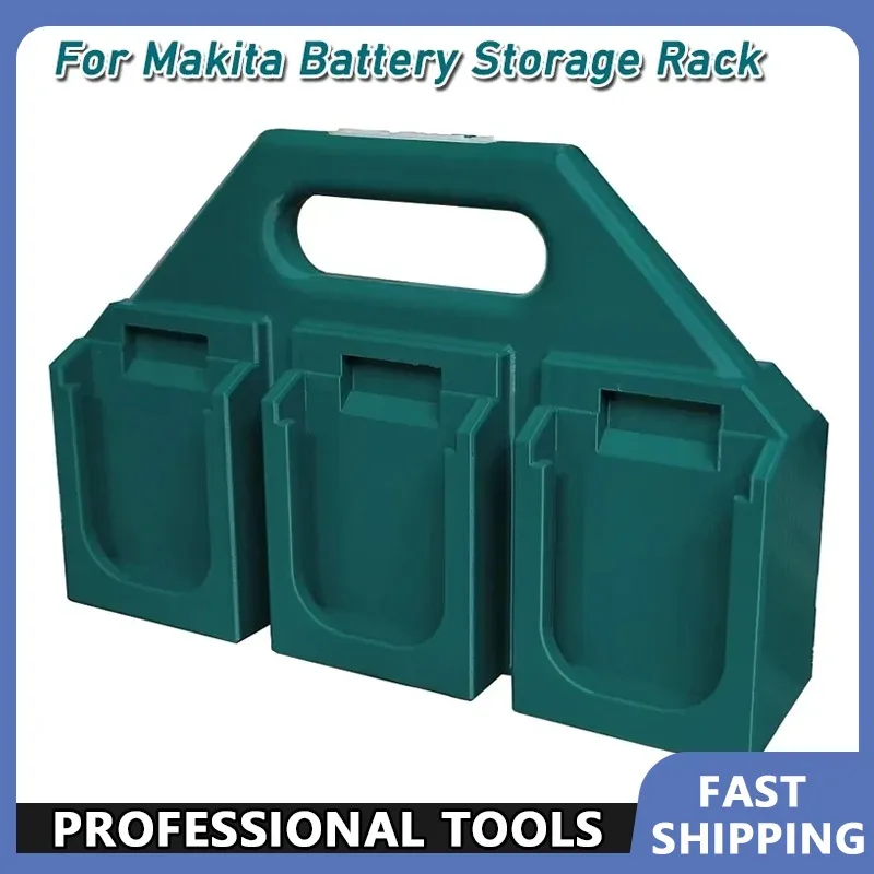 

Держатель для аккумуляторов Makita 18В, 3D-печать, прочная портативная подставка для хранения, 4/6 слотов, ударопрочная