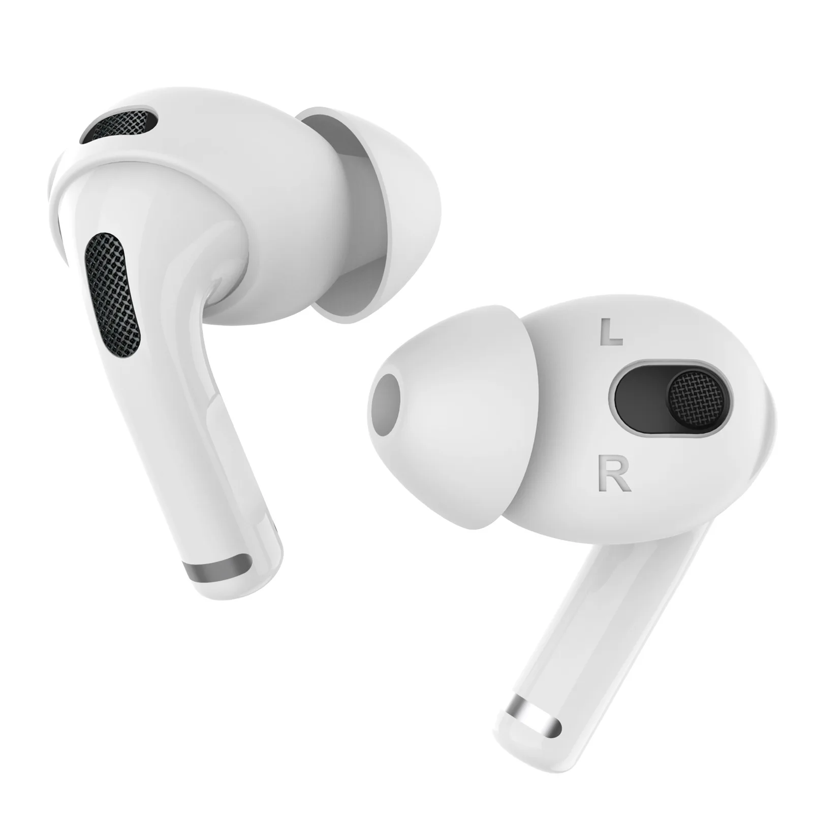 Auriculares inalámbricos Bluetooth AirPods 3 en la oreja tapones para los oídos insonorizados de silicona puntas para protección del medio ambiente instalación plana