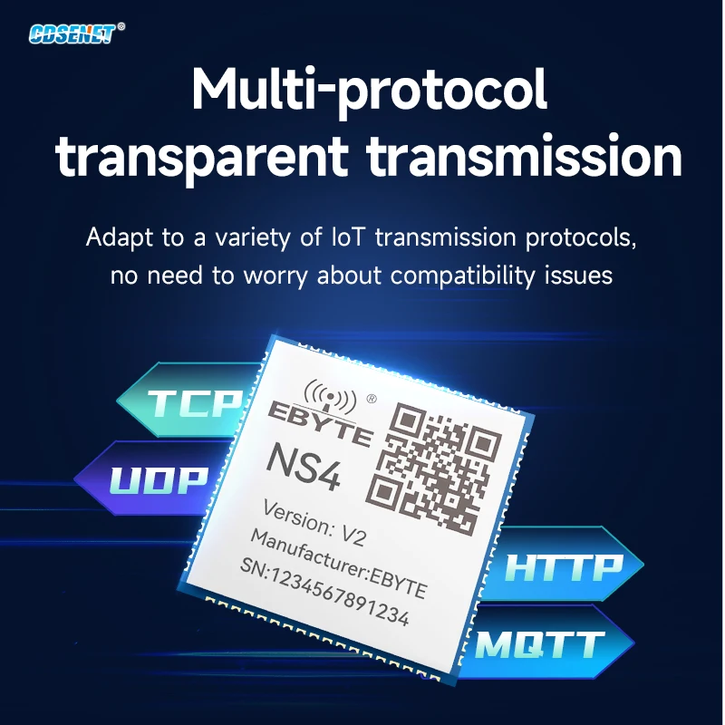 Multi-Serial Port to Ethernet Module RJ45 Ethernet CDSENT NS2/NS4/NS8 Series 2/4/8 Way Testing Board Modbus TCP To RTU MQTT