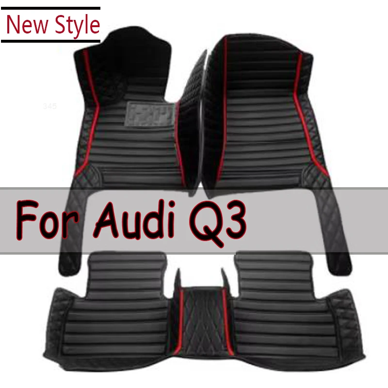

Автомобильные коврики для Audi Q3 Sportback 2020 2021 2022, автомобильные подушечки для ног на заказ, автомобильный ковер, аксессуары для интерьера