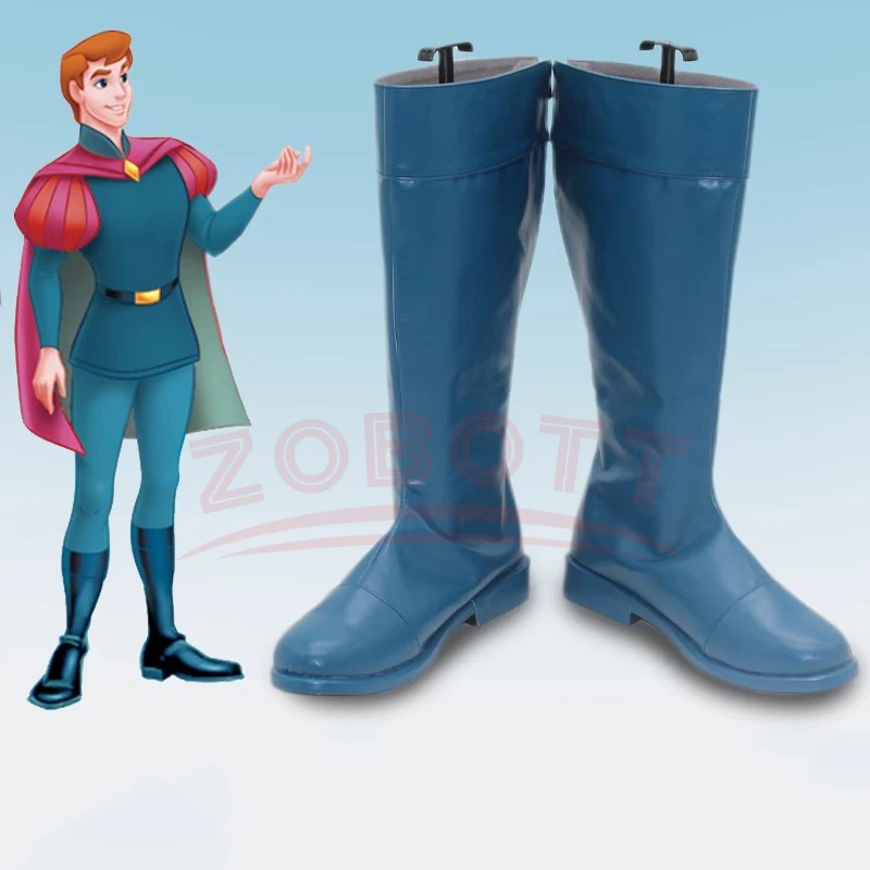 

Philip Cosplay Shoes Anime Accessories PU Leather Shoes Prince Cosplay Props Halloween Carnival Party Boots Custom Made