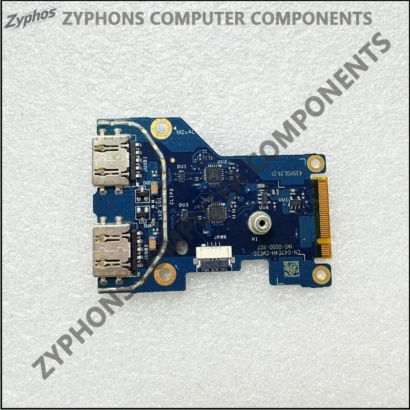New USB Board LS-L653P 042C4H HDK50 For Dell G16 7620 G15 5520 5521 Laptop Replacement Part High Quality Repair Accessory