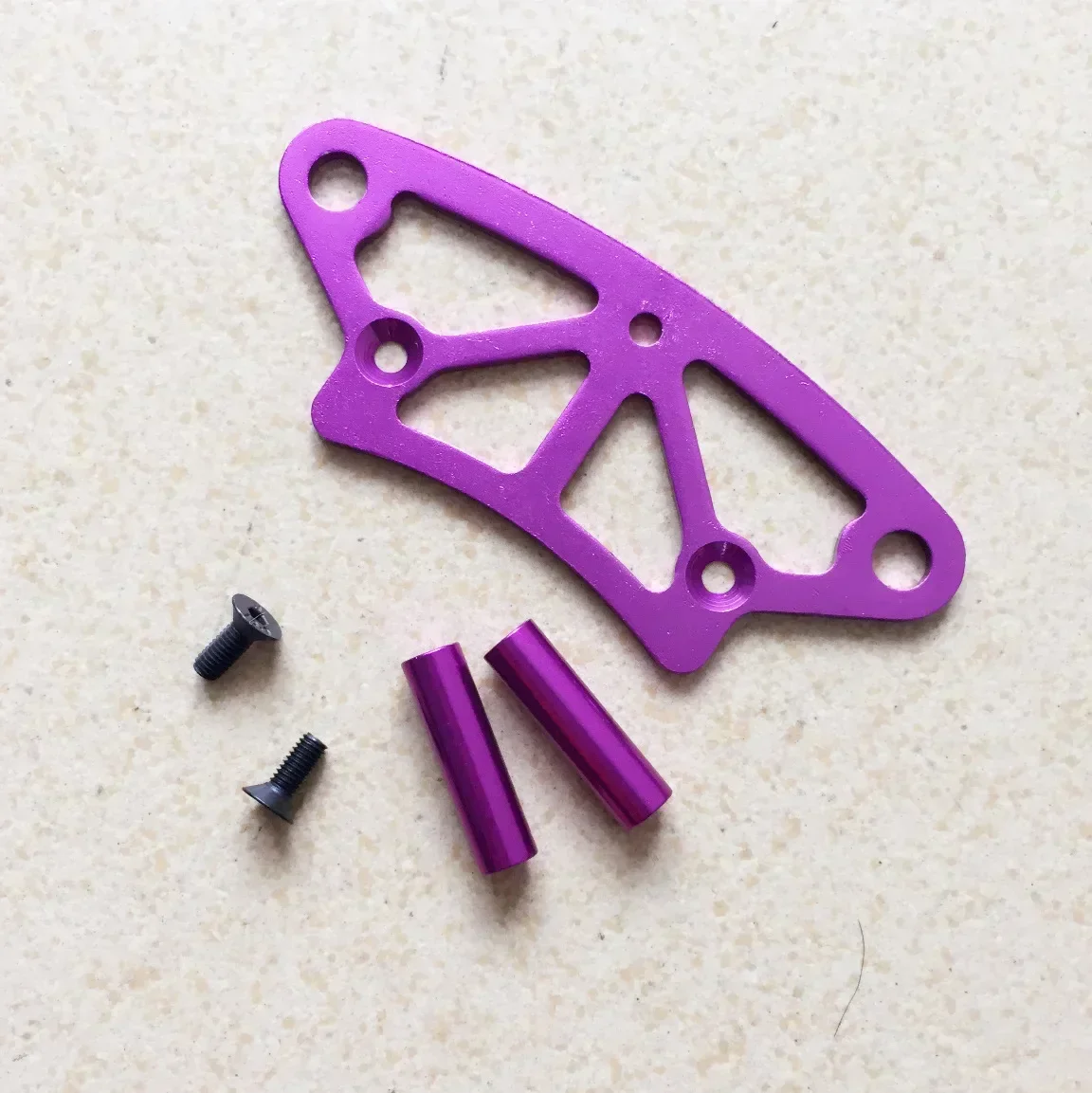 

RC 102058 (02009) Алюминиевый передний бампер, верхняя пластина, пенопластовый держатель для дорожного автомобиля HSP 1:10