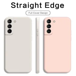 For Samsung S21 FE Shockproof Case For Samsung Galaxy S21 Plus Phone Case Silicone Soft Back Cover For Samsung S21 Ultra Fundas