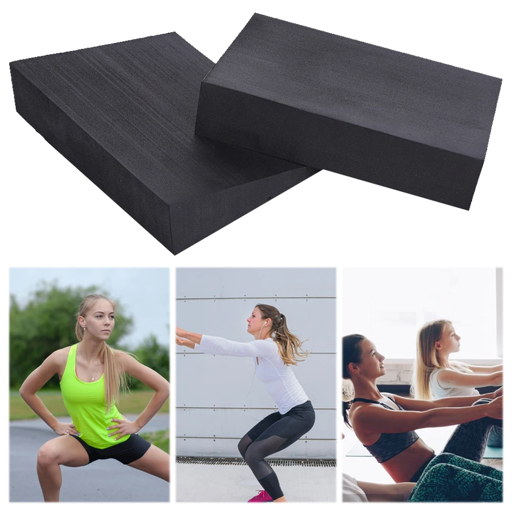 Yoga-Keilblöcke, Kniebeugen-Keilblock, multifunktionaler Waden-Höhenblock, rutschfeste Wadenstrecker für das Fitnessstudio zu Hause