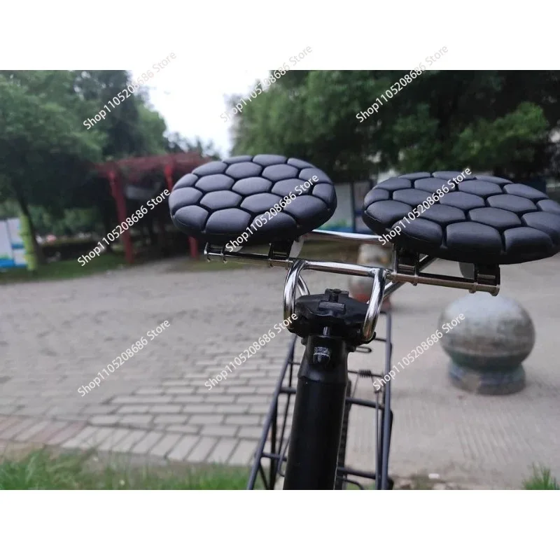 Universal Double-Row Bicycle Seat Cushion, New