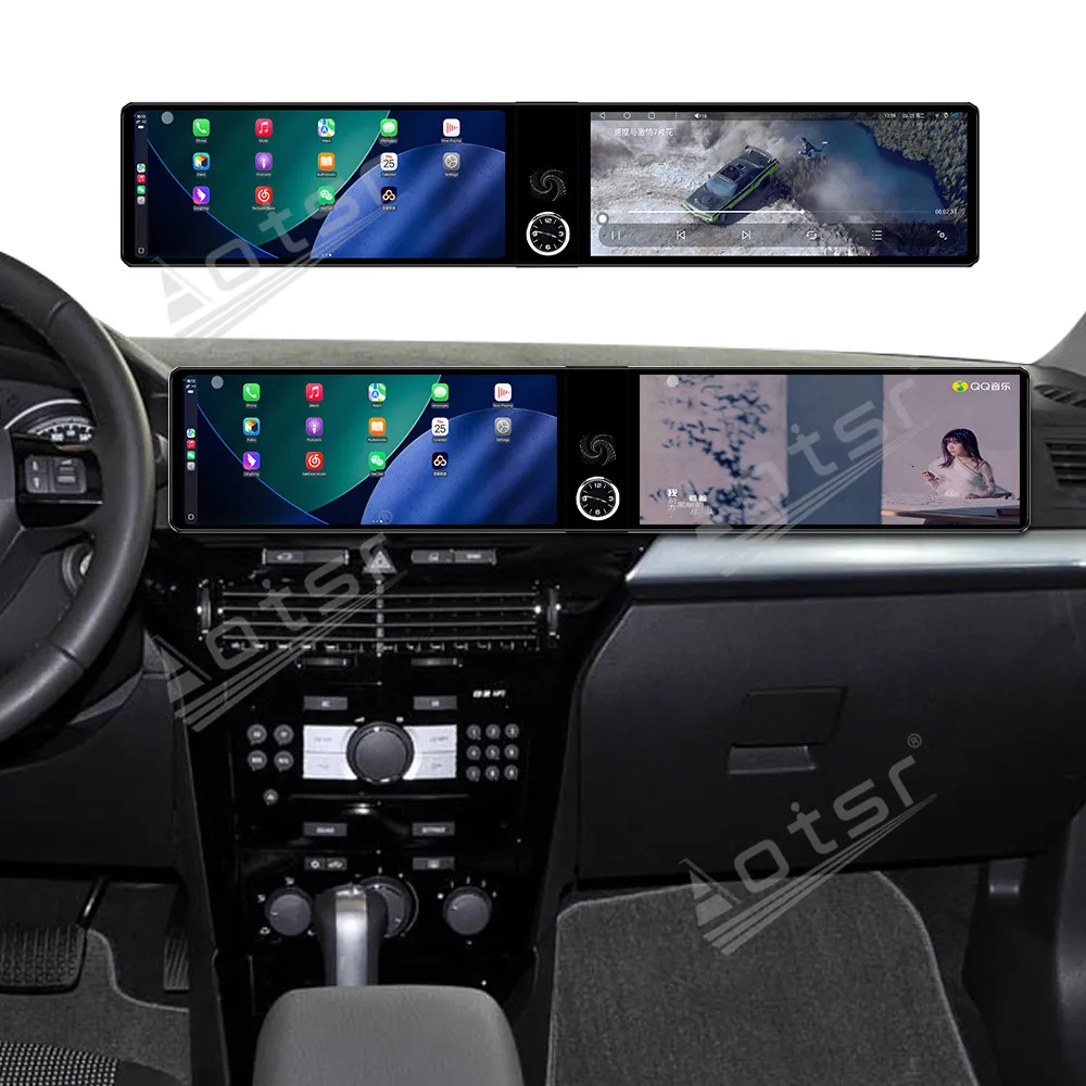 

Dual 12.3 Inch Dash Touch Screen Car Radio GPS Navigation Stereo For Opel Astra 2004–2010 Multimedia CarPlay Android Auto 4G SIM