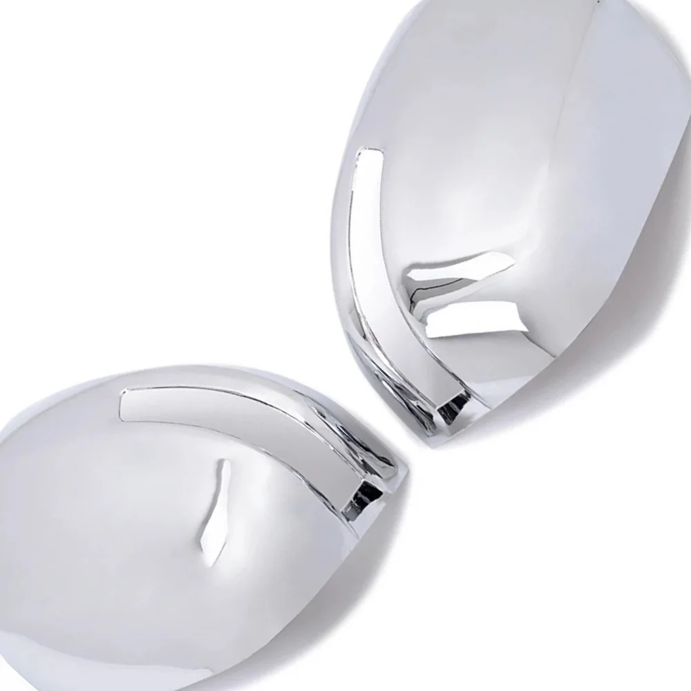 Rearview Mirror Cover Trim For Toyota Land Cruiser J200 2008 2009 2010 2011 Chrome Car Side Wing Mirrors Cap Shell Accessories