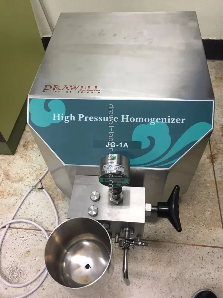 JG-1A Laboratory high pressure homogenizer price cooling