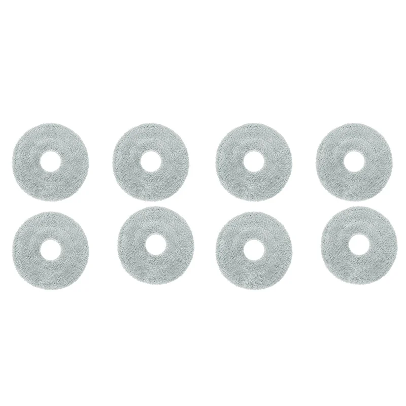 A44T 8Pcs Rags For Xiaomi Mijia M30S Robot Vacuum Cleaner Accessories Rags Replacement Parts