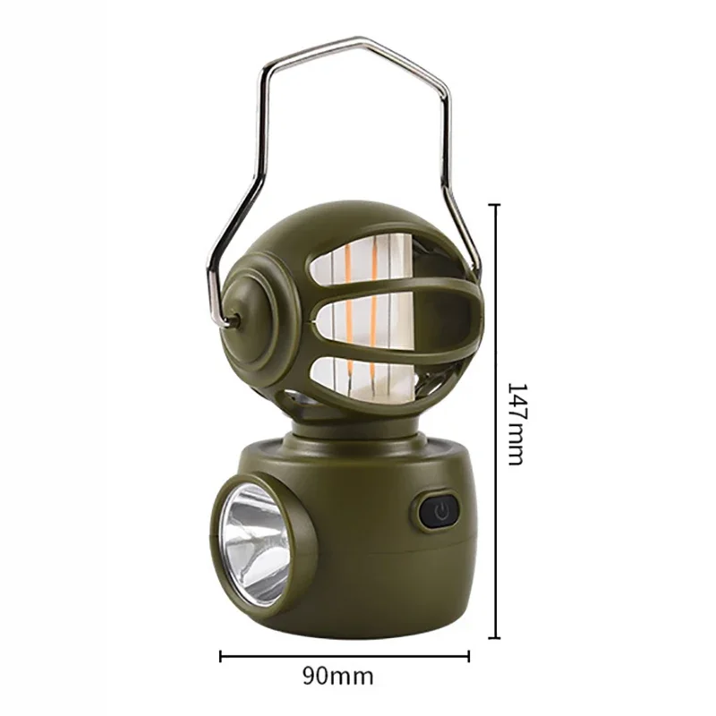 Camping Light Usb Rechargeable Outdoor Creative Camp Light Multifunctional Strong Light Emergency Tent Light outdoor lighting