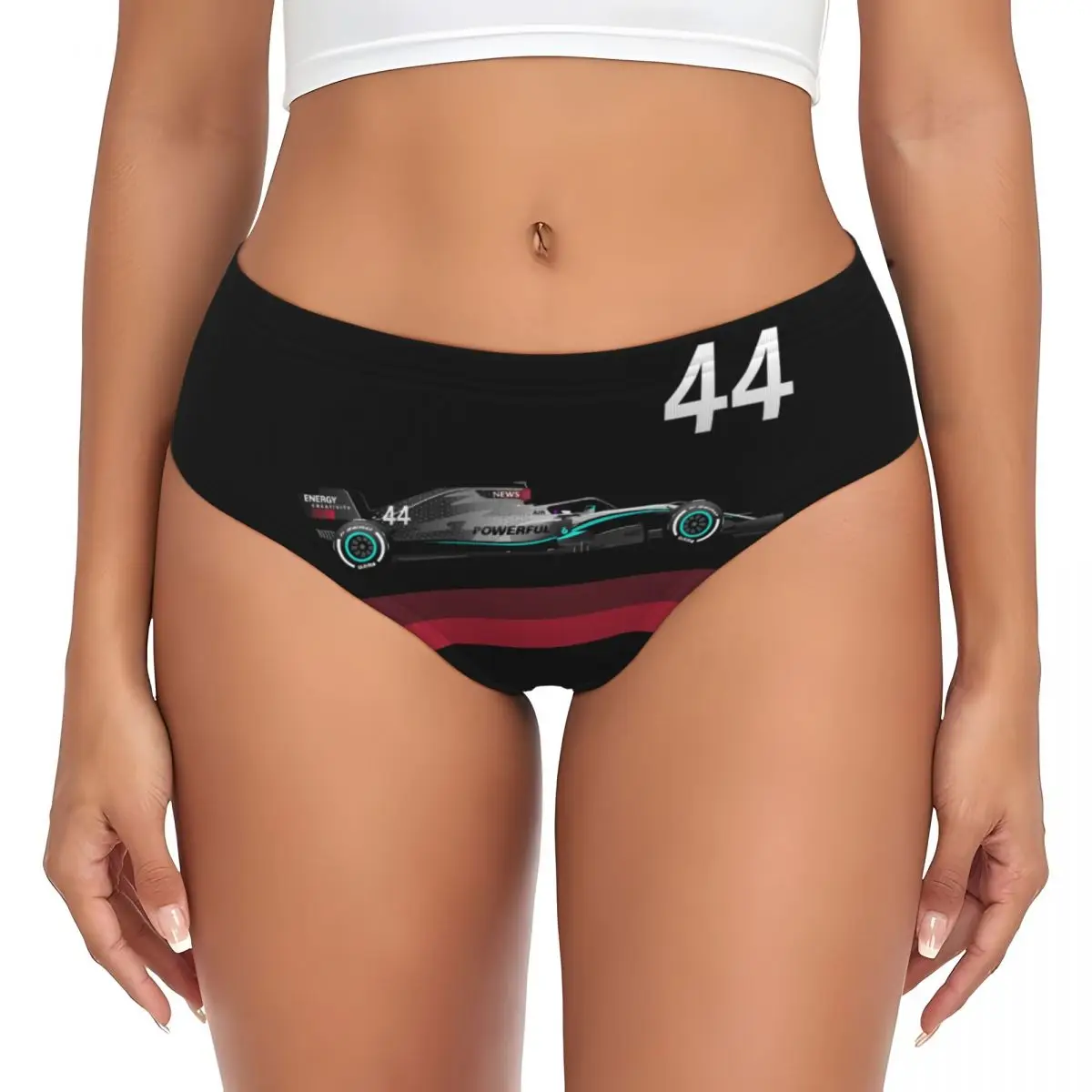 

Custom Women Hamiltons 44 Sport Car Driver Race Panties Comfort Briefs Underwear