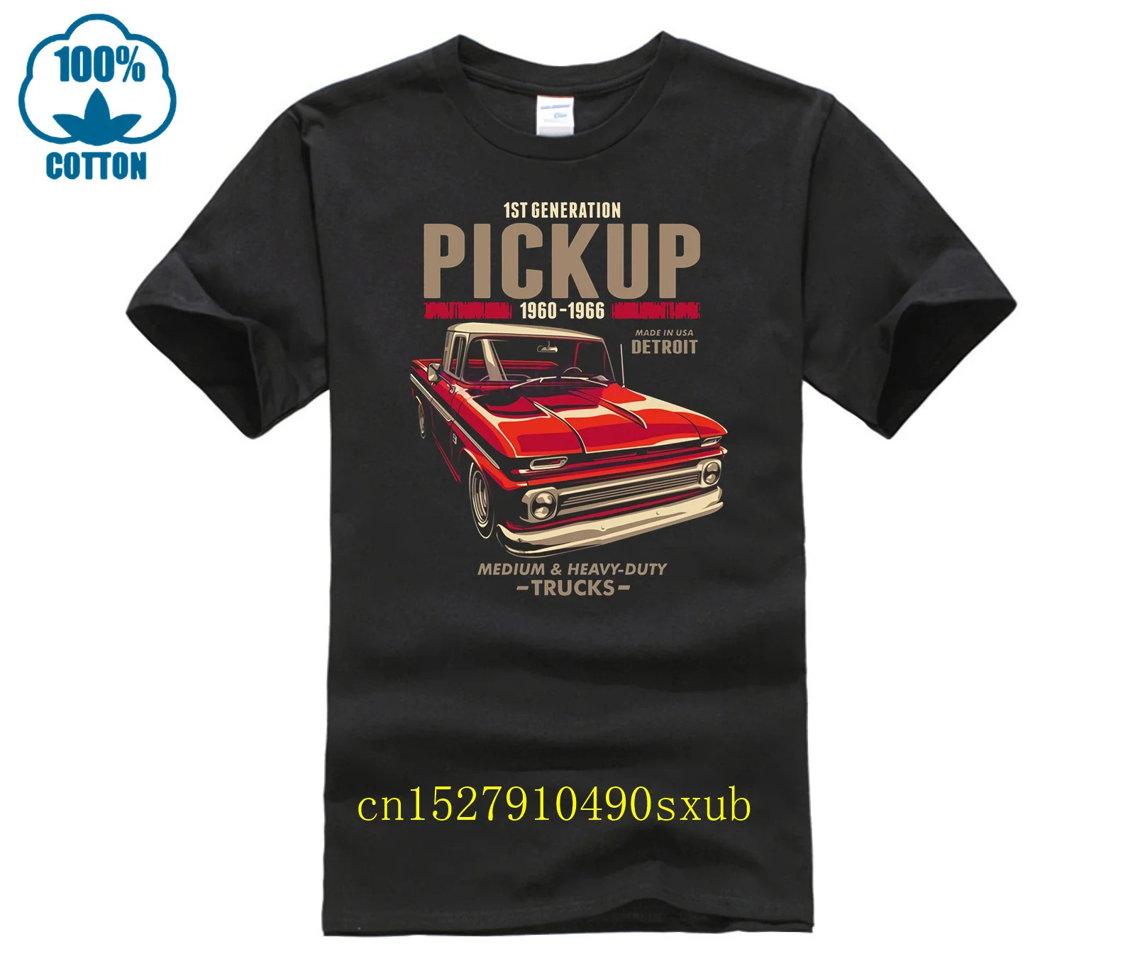 2023 Novos Homens de Manga Curta camiseta Pick Up Chevy Truck Pickup Gmc Eua Carro