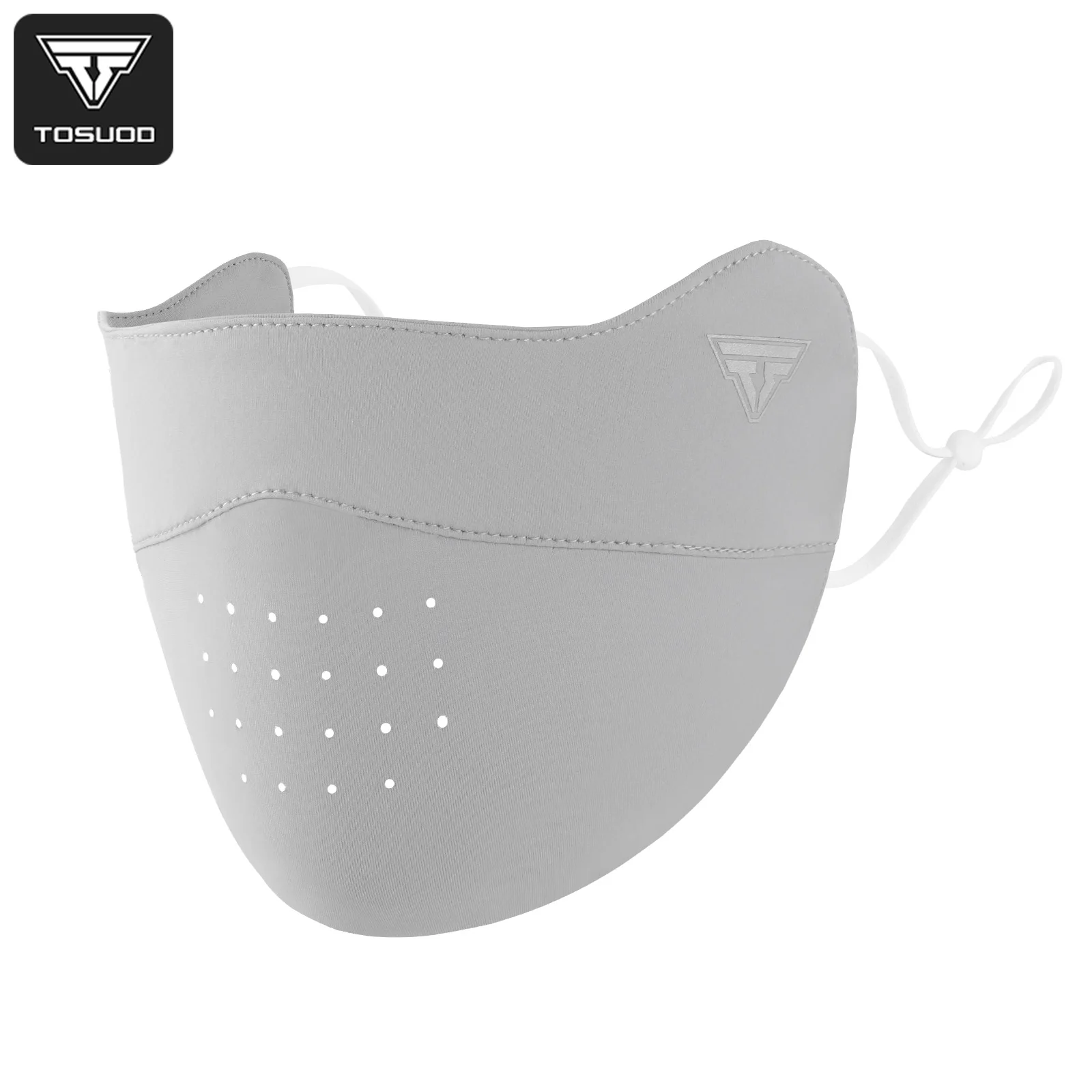 

Маска TOSUOD из ледяного шелка для лета, солнцезащитная маска с защитой от УФ-излучения, дышащая, для активного отдыха, многоразовая, эластичная, для мужчин и женщин