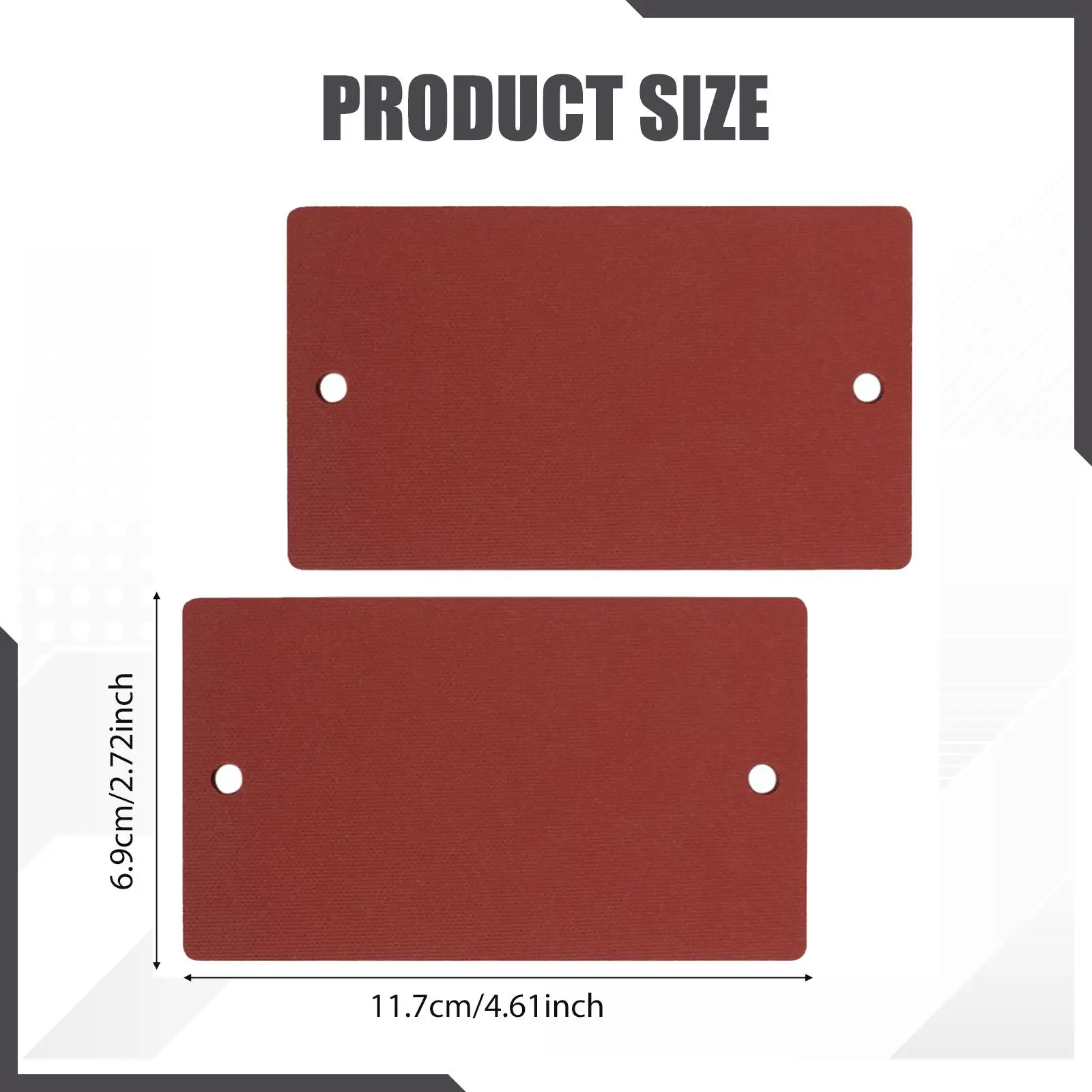 2Pcs 88177 Fireplace Gasket Equipment Multipurpose Ash Cleanout Cover Gasket