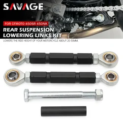 450SR 450SS Lowering Links Kit For CFMOTO 450 SR SS SRS NK 450NK 450SRS Motorcycle Rear Suspension Cushion Lever Drop Linkage