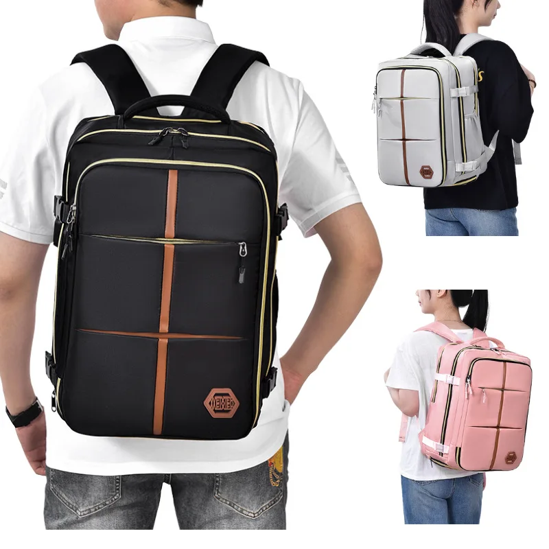 Backpack Women 2026 New Simple Solid Color Large Capacity High Appearance School Bag Advanced Sense Backpack