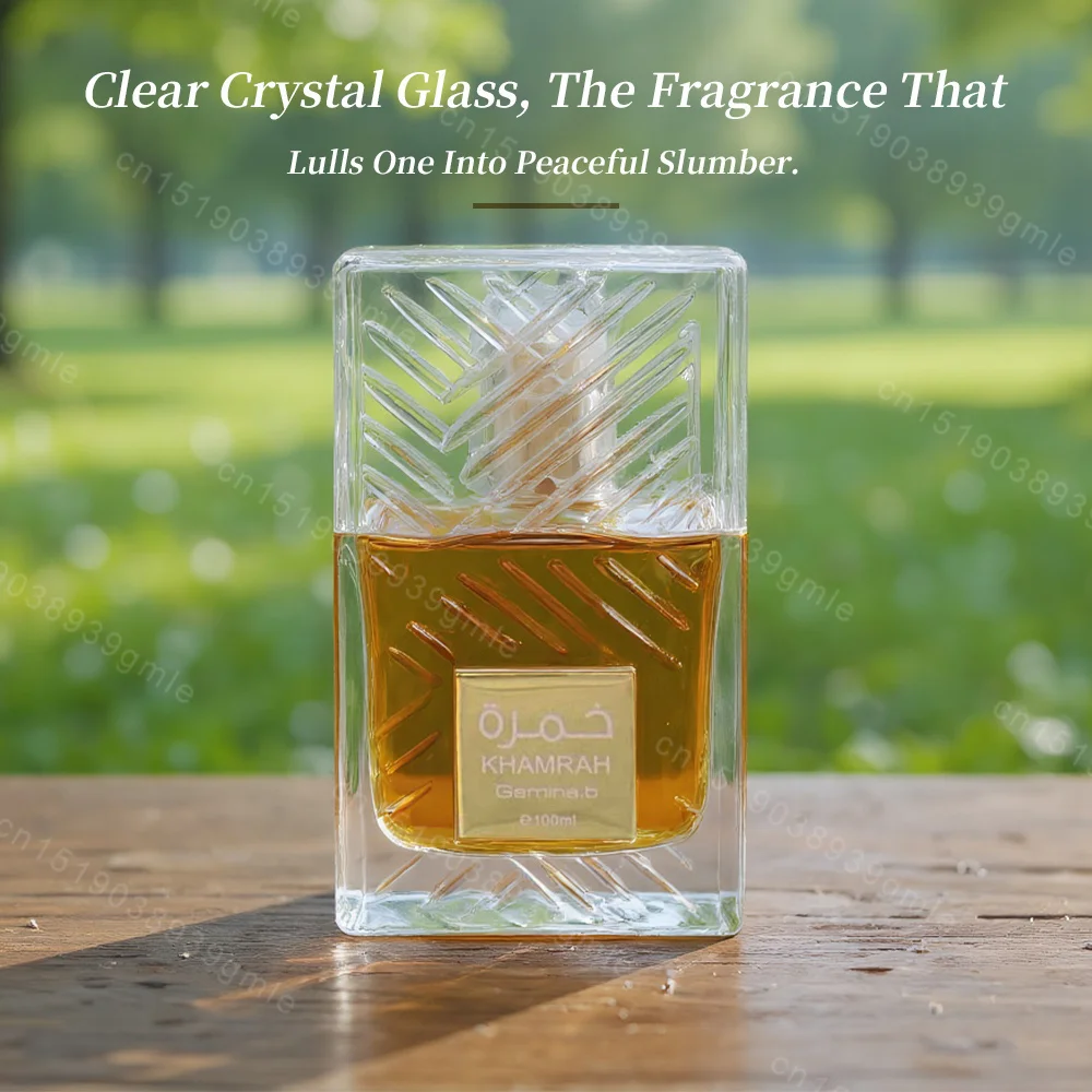 عطر عود عربي فاخر للجنسين - رائحة العود والعنبر للرجال/النساء، زيت عطري طويل الأمد في الشرق الأوسط