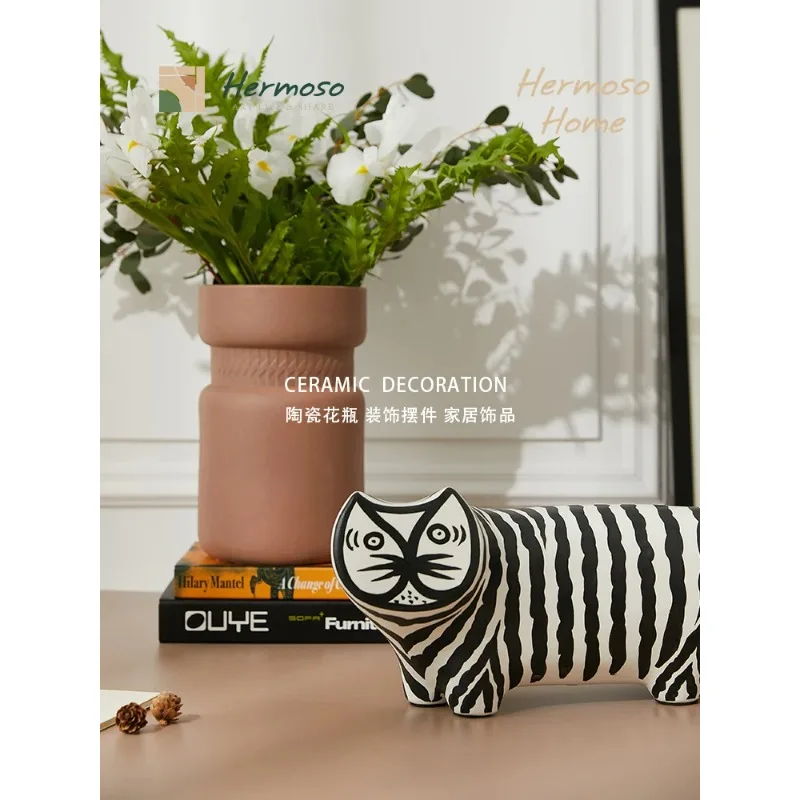 【Najlepiej sprzedający się】Długi, ceramiczny element dekoracyjny do szafki RTV