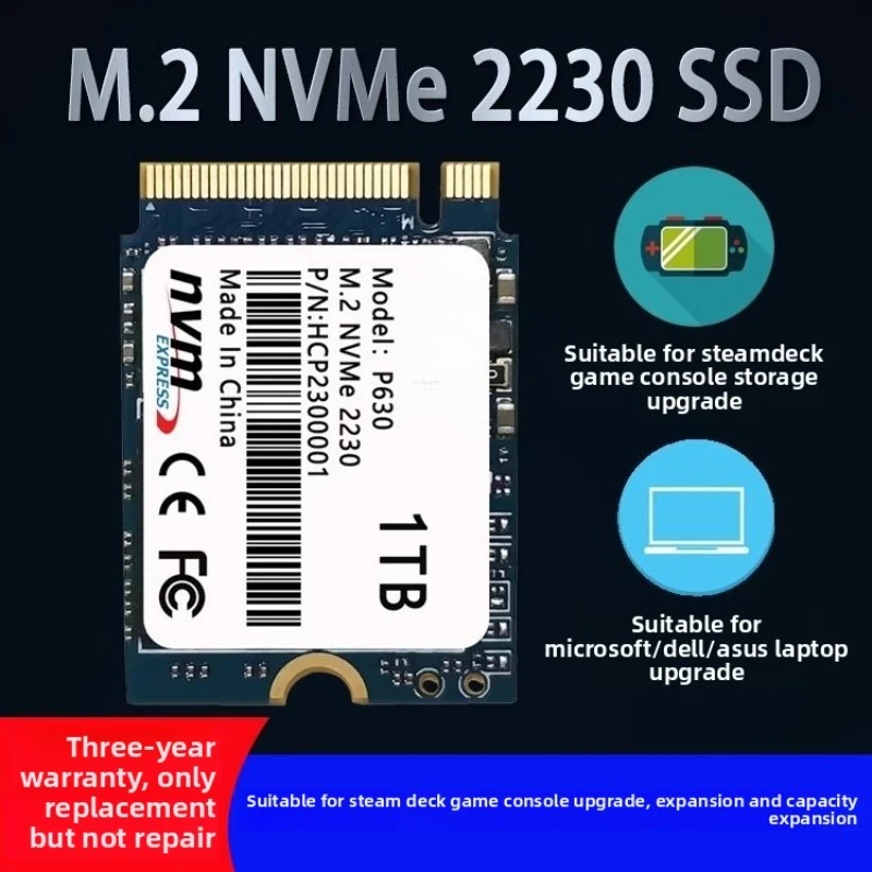 

M.2 2230NVME SSD PCIE STEAM DECK handheld game console upgrade SURFACE hard drive