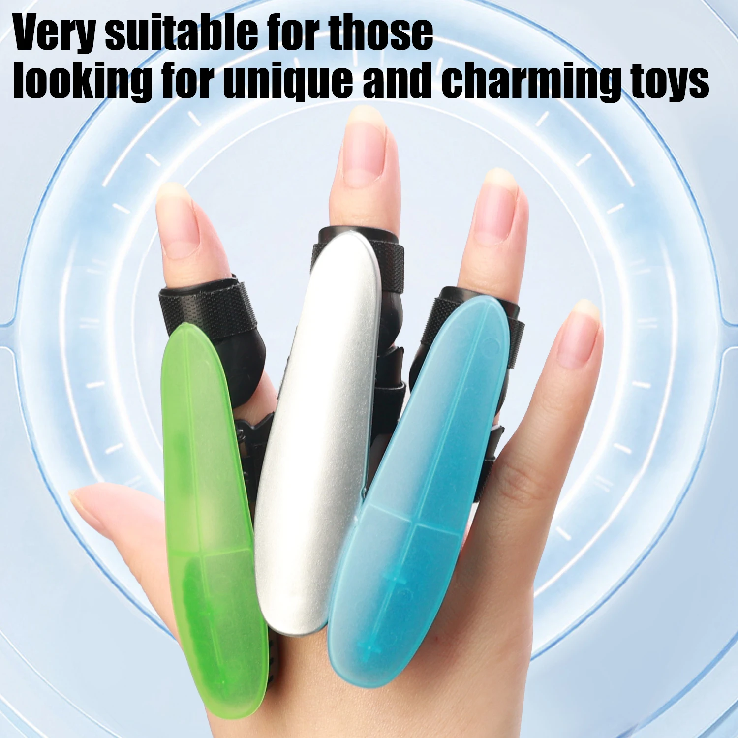 Plastic Mechanical Wolf Claw Finger Control Retractable Toy Linkage King Kong Weapon Children's Toy Boy Mechanical Finger Claw