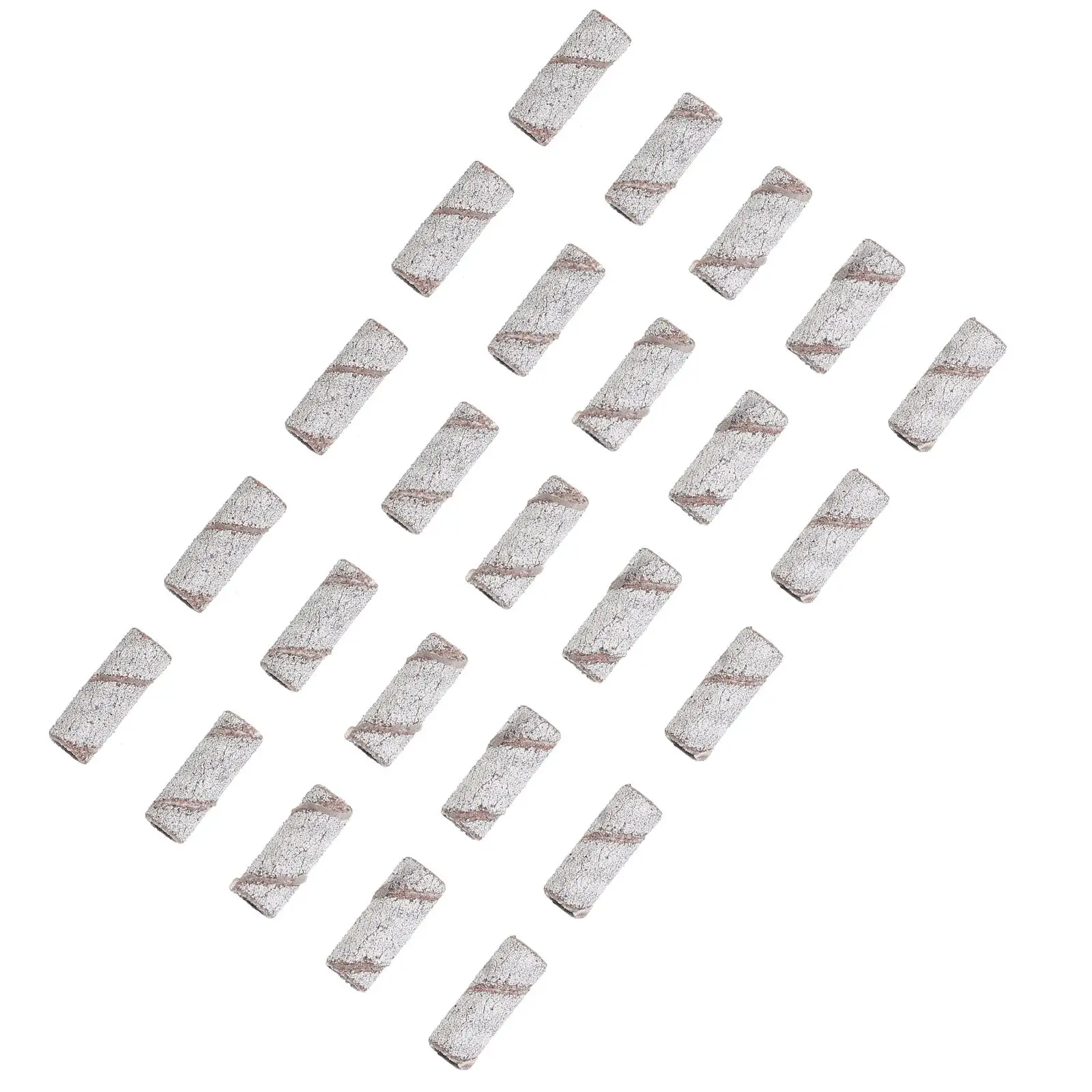 

50 Pcs Mini Sanding Bands for Nail Manicure Mandrel Bit Nails Drill Fine Grit Metal Small