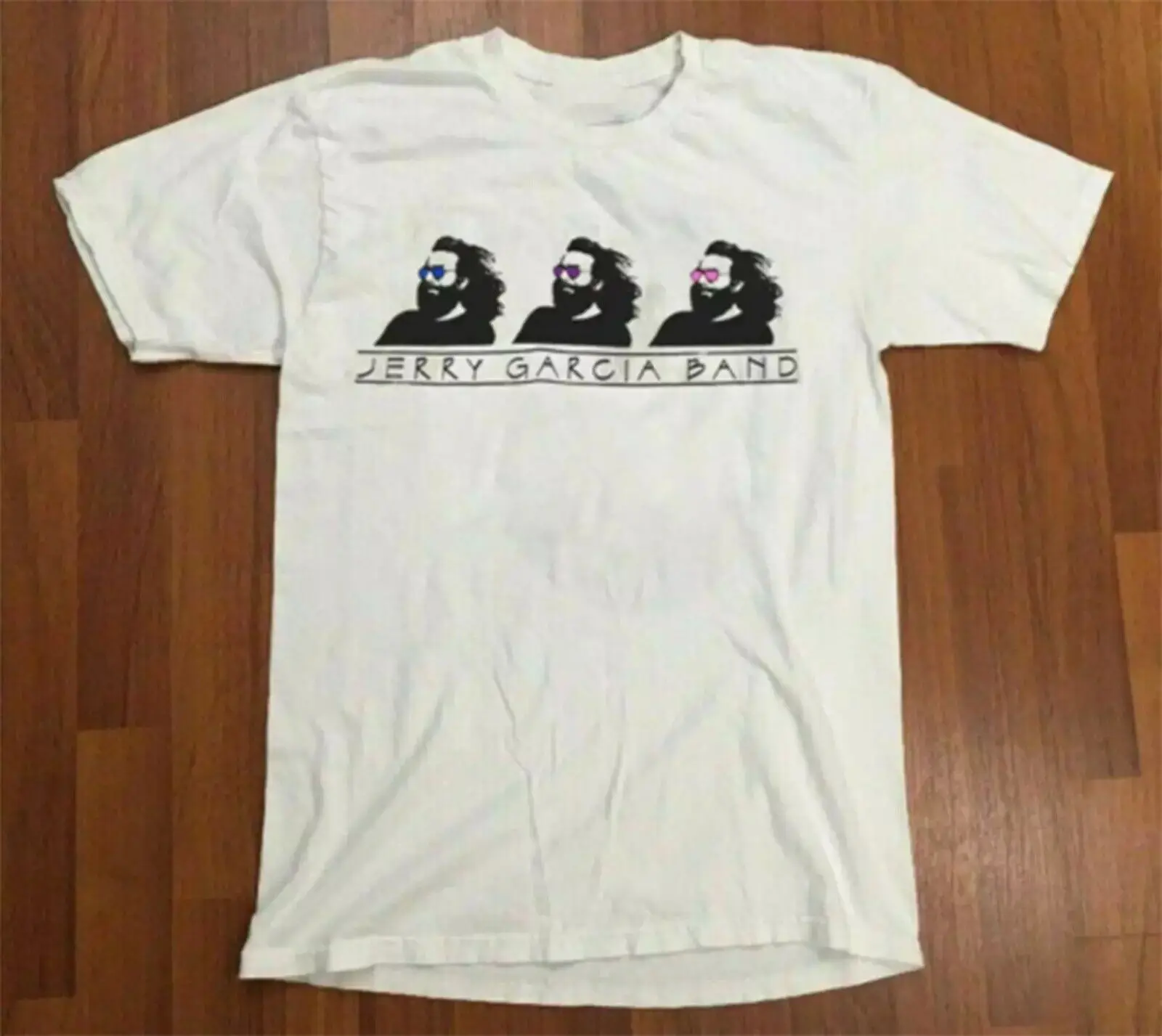 NEW 1991 Jerry Garcia Band White T Shirt S-5XL