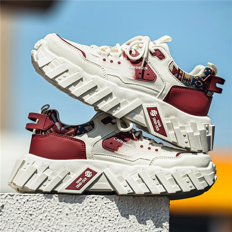 Men's Vintage Casual Shoes with Ethnic Fabric Splicing, Comfortable & Versatile, Ideal for Outdoor Travel and Daily Walking