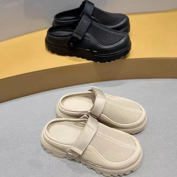 

Women Platform Sandals Slip On Thick Sole Beach Shoes 2025 Spring Summer Casual Outdoor Sports Slippers