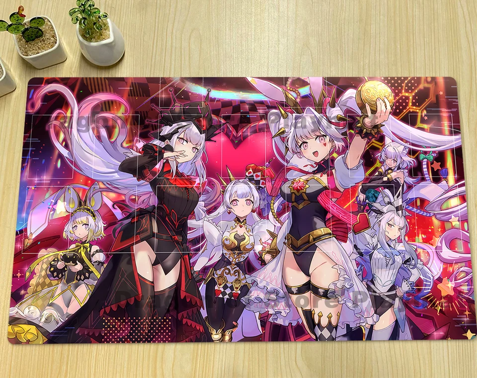 YuGiOh M∀LICE Q RED RANSOM Mat Maliss P White Rabbit TCG CCG
