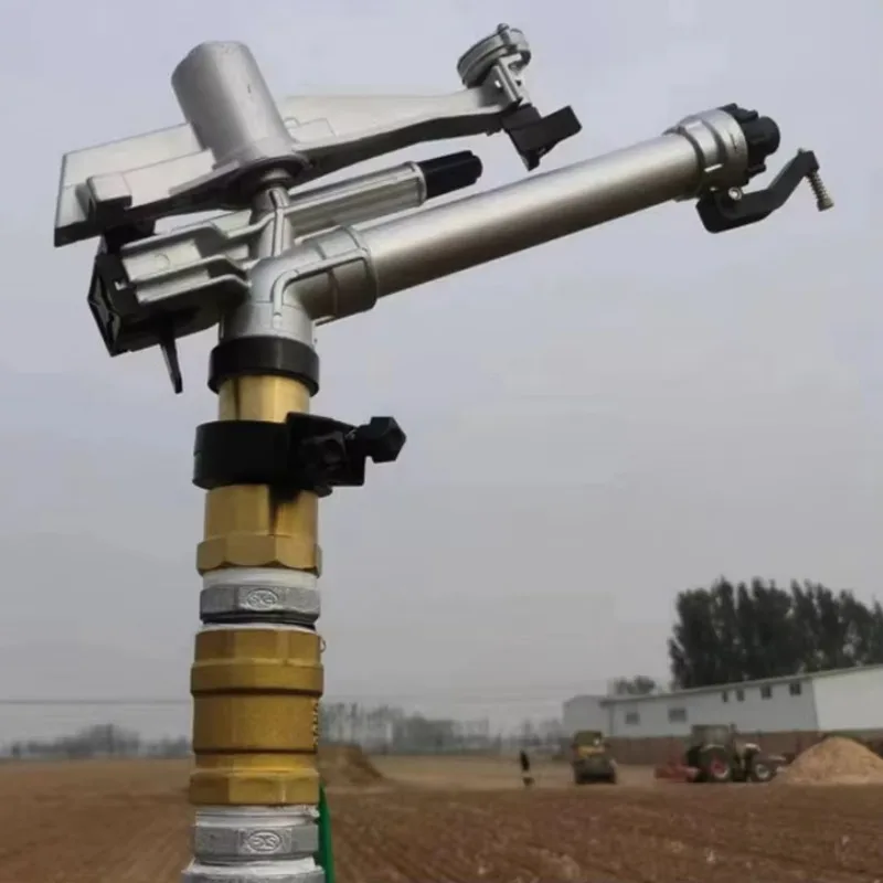 Hot Selling Copper Core Rain Gun Irrigation System Agriculture Watering Irrigation Gun 80m Big Rain Gun Sprinkler