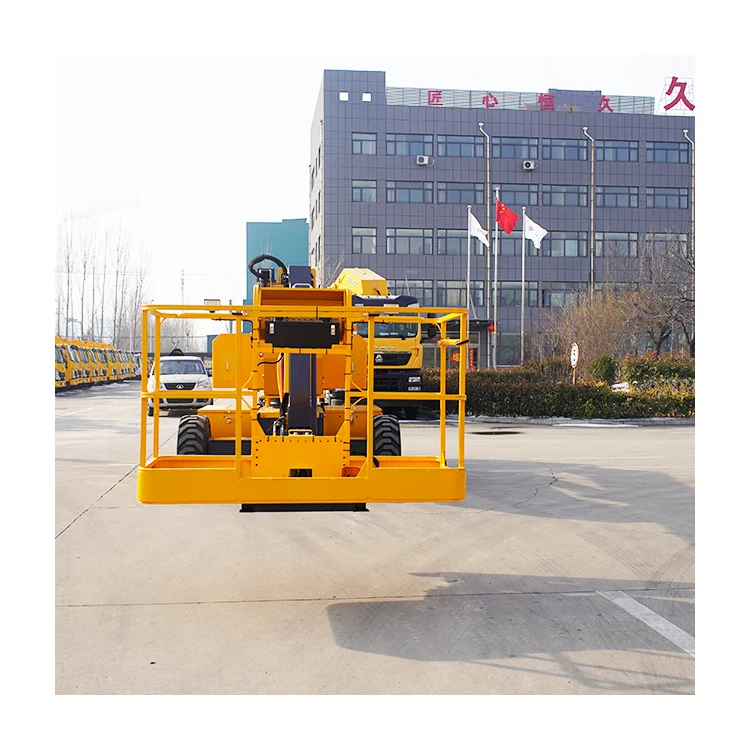 23M Telescopic/Articulated Boom Lift Aerial Work Platform Manned Lift Platform Self-Propelled Boom Lift