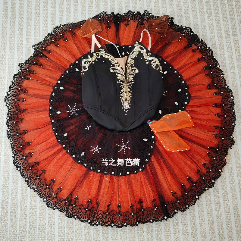 Haute qualité vente chaude conception Unique enfants filles enfants femmes adulte Performance porter rouge Ballet Tutu Costumes