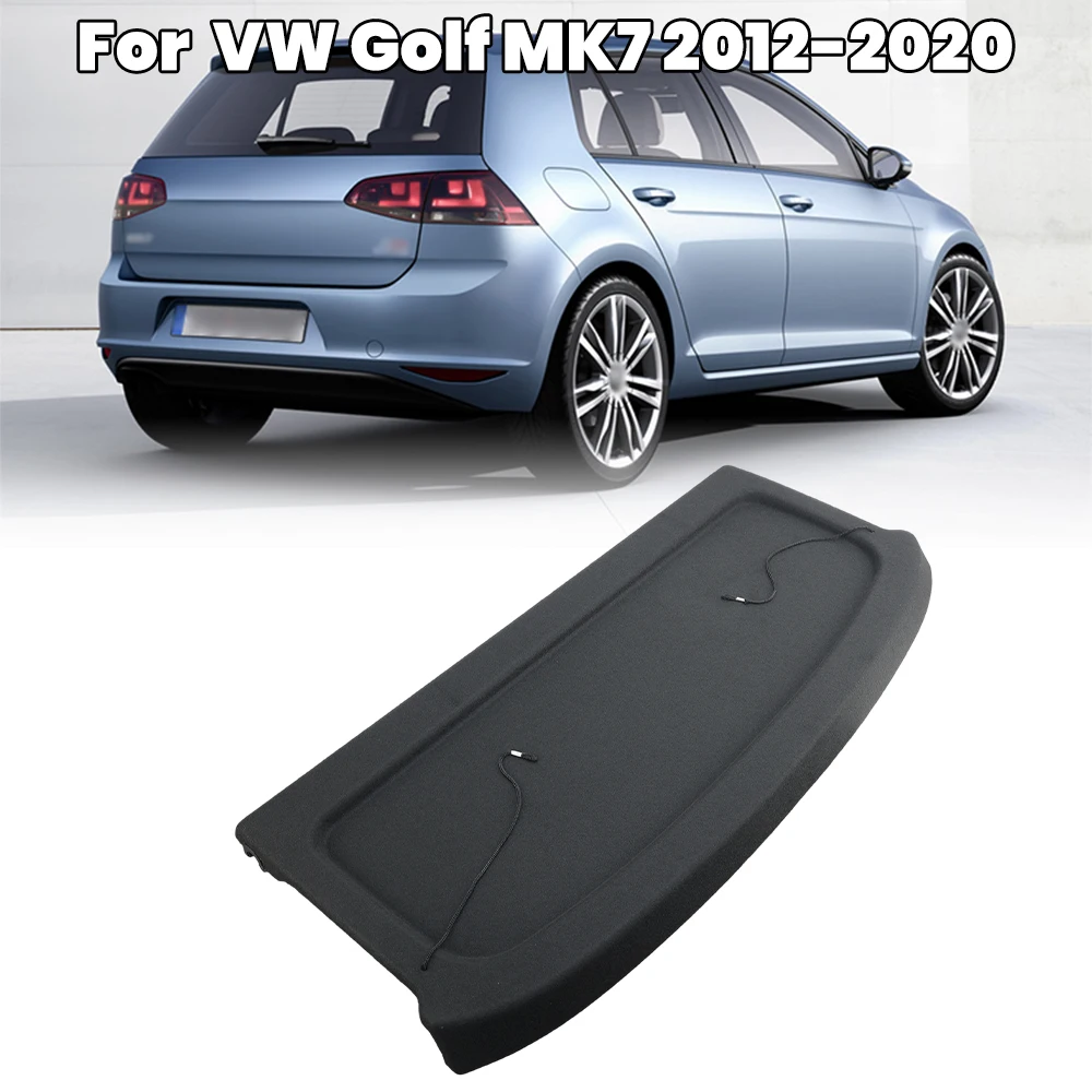 

Крышка багажника с полкой для посылок для VW Golf MK7 2012-2020, крышка багажника, крыло, крышка багажника, черные новые детали интерьера 5G6867769