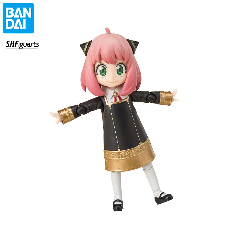 

In Stock Bandai SHF SPY Family Anya Forger Genuine Anime Figure Model Doll Action Figures Collection New Toys for Boys Gifts PVC