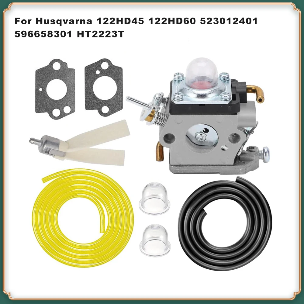 Cut-off Saw Carburetor for Husqvarna 122HD45 122HD60- Part 523012401 / 596658301 for HT2223T Engine