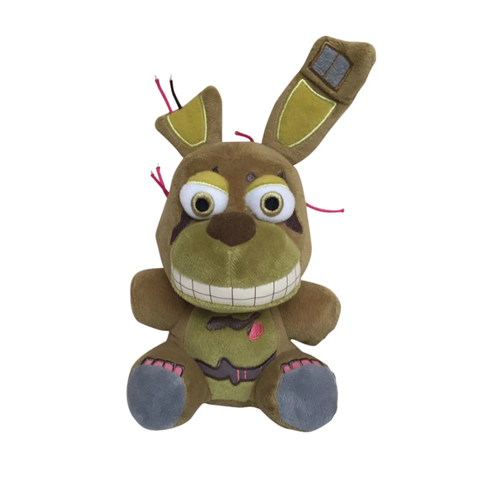 2026 Neue Fiver Night At Freddy Fnfa Niedliche Plüschtiere Spielpuppe Bonnie Bear Foxy Cartoon Gefüllte Puppen Freddy Spielzeug Geschenke – Detail 8