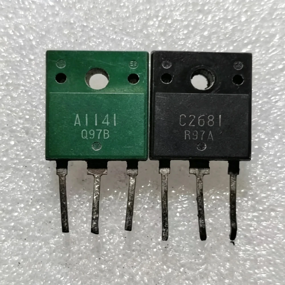 TO-247 2SA1141 2SC2681 2SD1289 2SA1227 2SC2750 2SC2751 2SB897 2SB966 2SC2987 A1227 ICGUEIYUCZH Original disassembly 10pcs