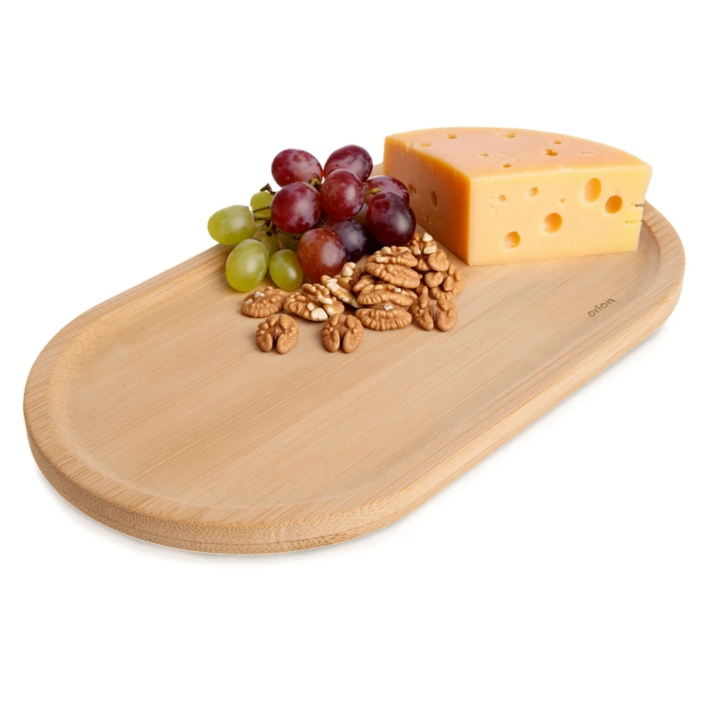 Het bord voor decoratieve bamboesnacks 19x10,5 cm