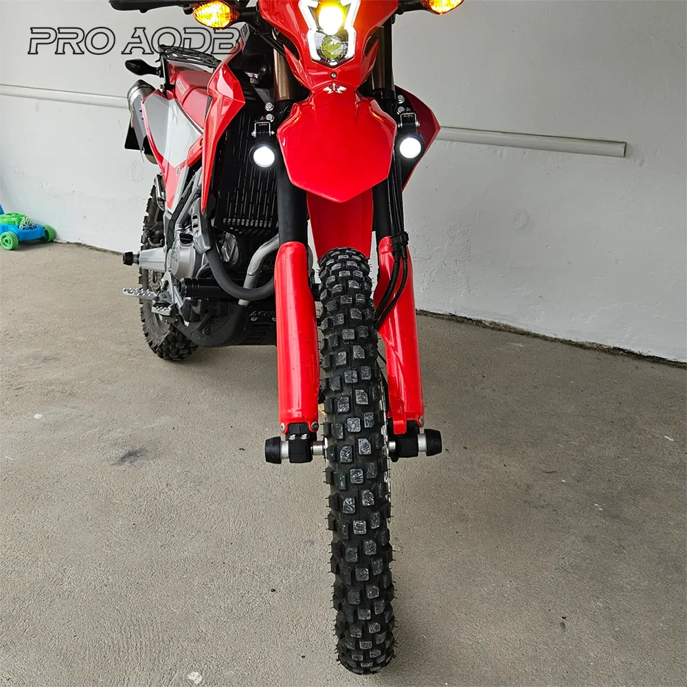 Enduro Dirt Bike Front Fork Guard Tube Frame Cover Anti-scratch Protector For Honda CRF 250R 450 X RX CR125 Offroad Motorcycle