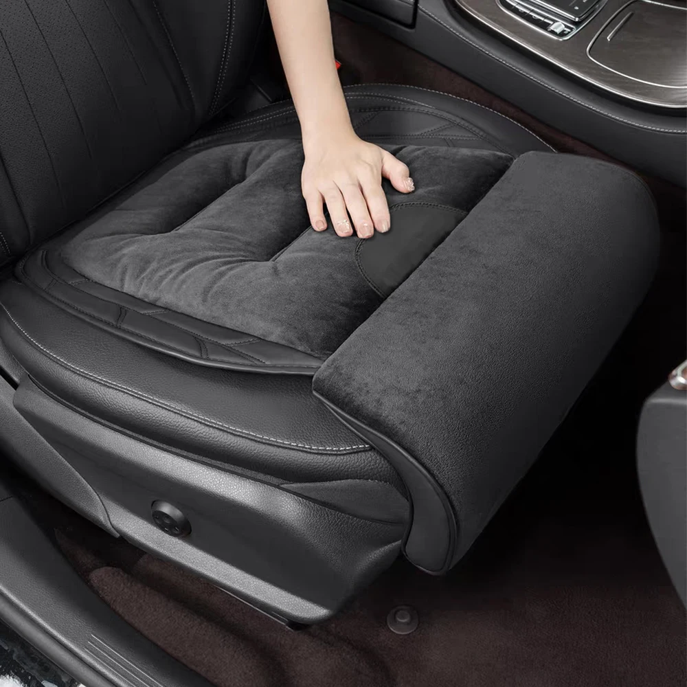 

For Jaguar E-Pace X-Type XFR XE XF XJ F-Type F-Pace XKR XEL XFL XK XJL XJ6 XJS X F Car Seat Cushion with Extended Leg Rest