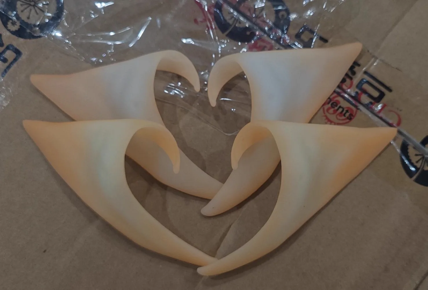 Orejas de elfo de Hada realista Pixie, disfraz de fiesta de Anime moldeable, accesorios de disfraz, accesorios de mascarada para fiesta de Navidad