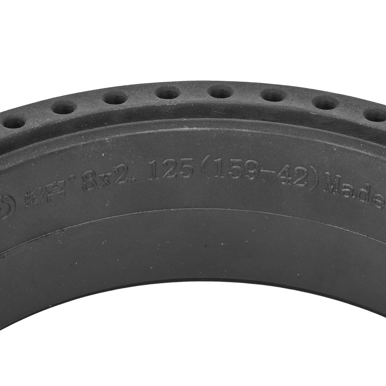 Upgrade Your Ride to 8x2 125 Solid Tyre for Enhanced Performance on For Ninebot Segway ES1ES2ES3ES4 Electric Scooter