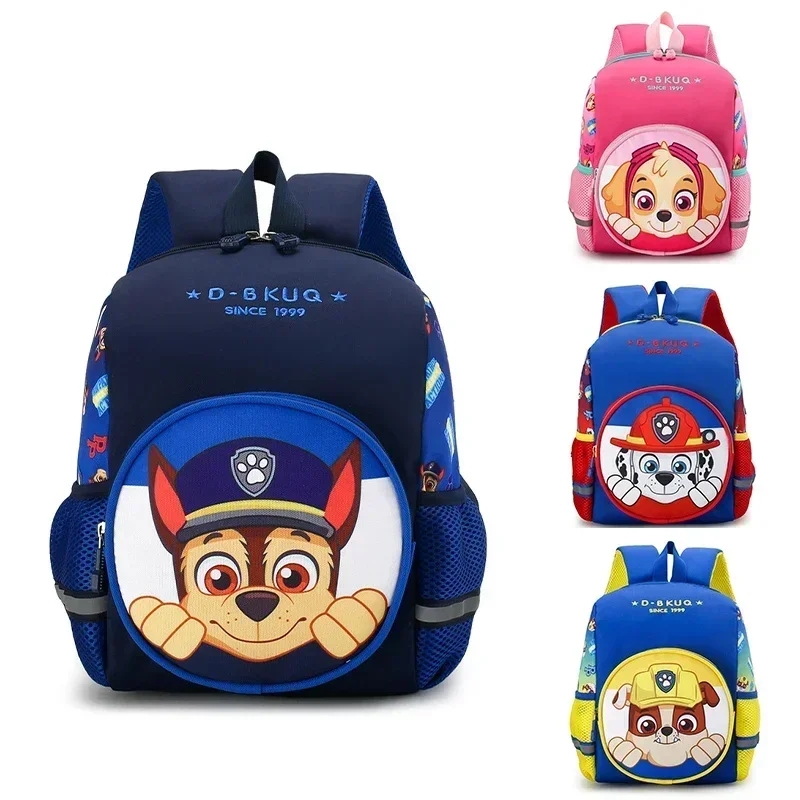 

Paw Patrols Cartoon Bag Anime Children Backpack Skye Everest Marshall Chase Boys Girls Pat Patrouille Kindergarten Backpack Gift