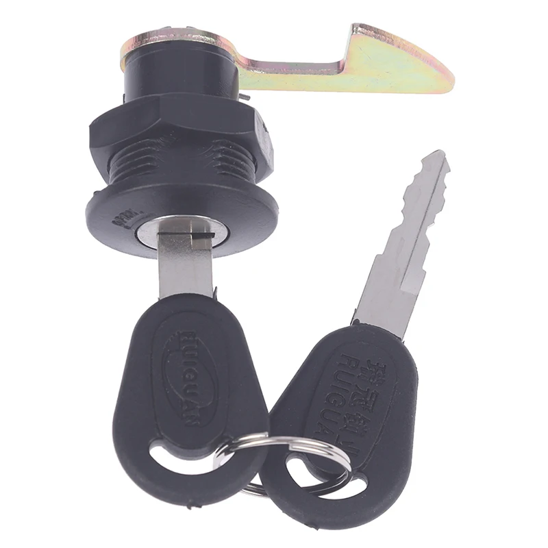 【K】Electric Car Scooter Tail Box Lock With 2 Keys Trunk Lock Accessories Motorcycle Rear Trunk Locks