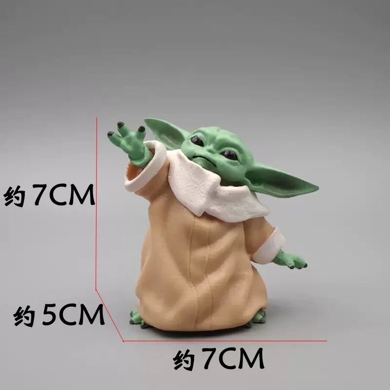 Hasbro Звездные войны фильмы Мастер Малыш Йода Дарт Экшн Мандалорские аниме фигурки Коллекция мини-детская игрушка модель для детей подарок